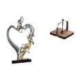 thumbnail image 1 of Estatua de pareja,Figura de pareja besándose,regalo de boda moderno,Portapapeles,Servilletero de cafetería,servilletero,organizador de mesa,Servilletero de escritorio para encimera,comedor, 1 of 8