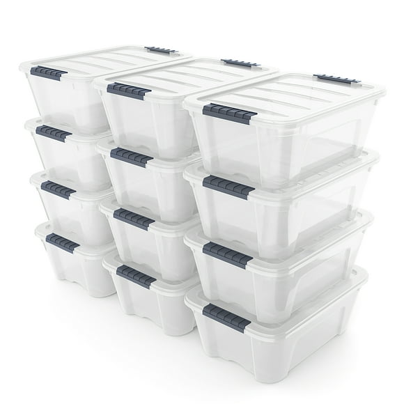Cheap Plastic Storage Bins In Bulk Dandk Organizer
