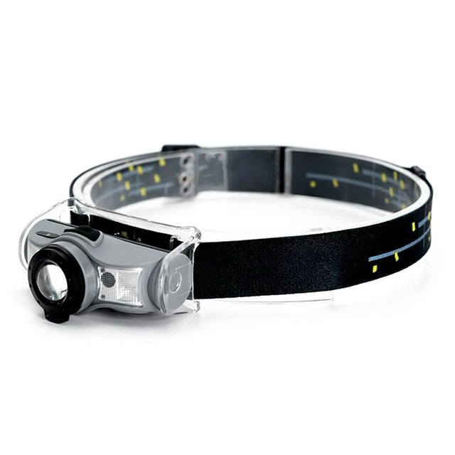 Linterna Frontal Yuarrent 250lm Recargable 5500K Detección de Movimiento Gris Type2 NO2