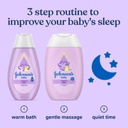 Johnsons Baby Bedtime Bath, Relaxing NaturalCalm Aromas, 3.4 fl. oz