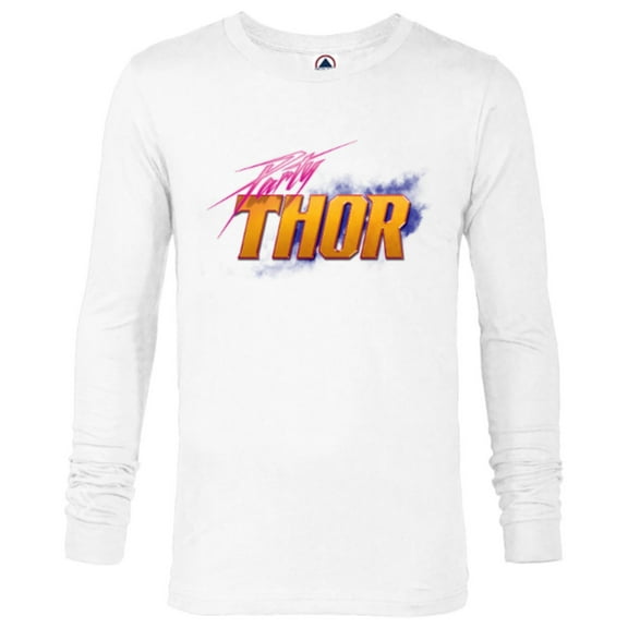 Marvel WHAT IF…? Party Thor Standard - Long Sleeve T-Shirt for Men – Customized-White