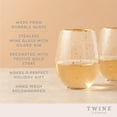 thumbnail image 3 of Twine Starlight Wine Glasses for Dinner Party, Birthday Gifts 18oz Set of 2, 3 of 7