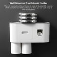 thumbnail image 3 of Toothbrush Hanger Rack, Multifunctional Clean Hygienic Toothbrush Holder  for Bathroom, 3 of 7
