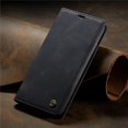 thumbnail image 1 of Funda tipo billetera con tapa magnética de lujo para iPhone 14 13 12 Mini 11 Pro XS Max X XR 8 7 6s 6 Plus 5 5s SE 2020 2022, funda de cuero para tarjetas Deng Xun unisex, 1 of 2