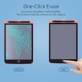thumbnail image 3 of Graflsoa 10.5 Inch LCD Drawing Tablet Single Color Screen With Erase Lock Button Pink, 3 of 6