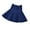 Dark Blue, variant on ZACPNCV Toddler Girls Pleated Skirt School Uniform Elastic Waist Skort Shorts Athletic Uniform Skorts Pink 5-6 Years
