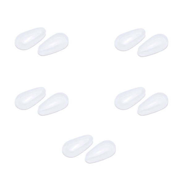 ICERUN Nose Pads for Glasses，Soft Silicone Eyeglass Nose Pads，Comfortable and Non Slip Eye Glasses Nose Pads Non Slip