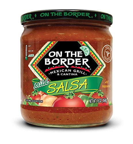 On The Border Mild Salsa, Gluten-Free, 16 oz Jar