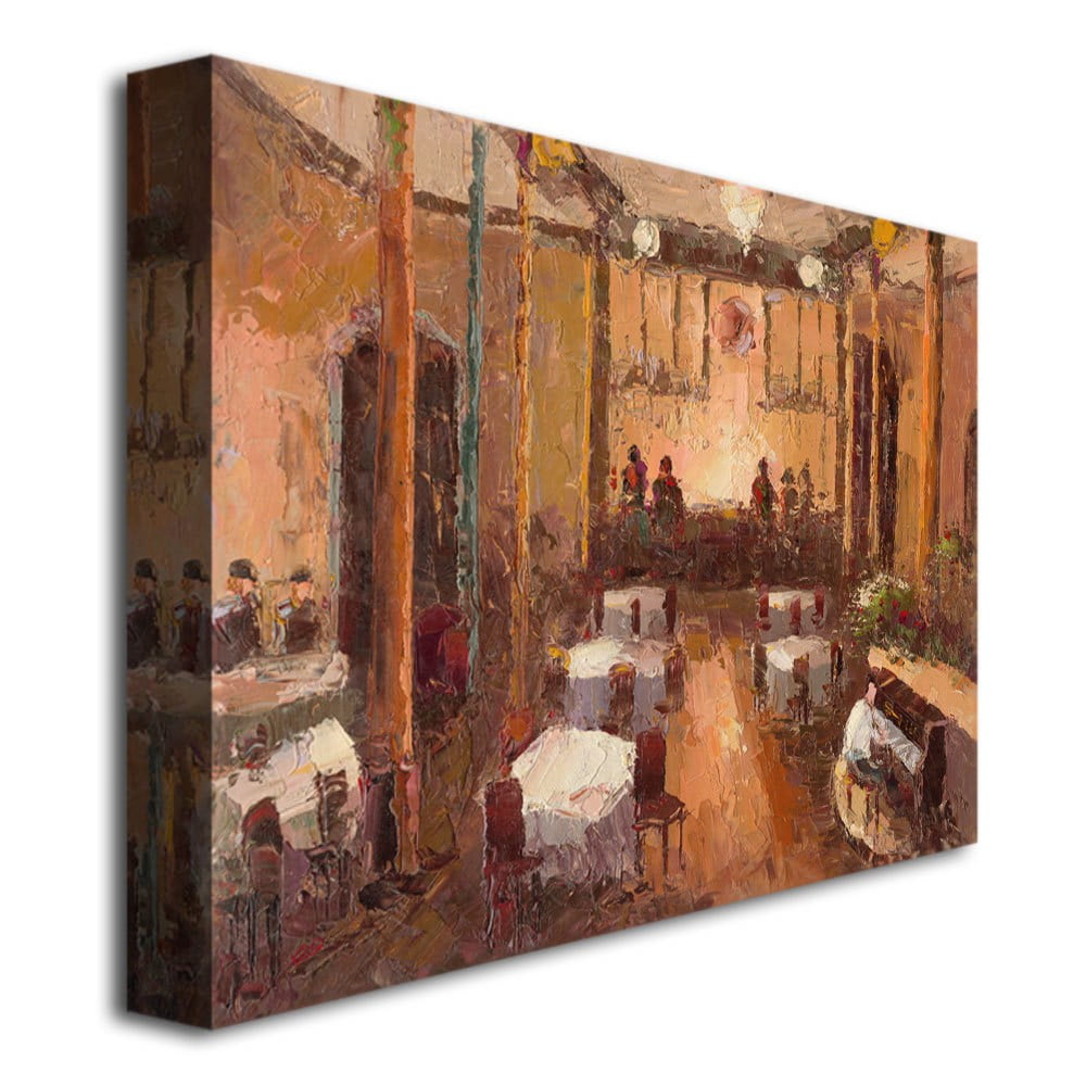 Trademark Fine Art "Al Son del Sentimiento II" Canvas Art