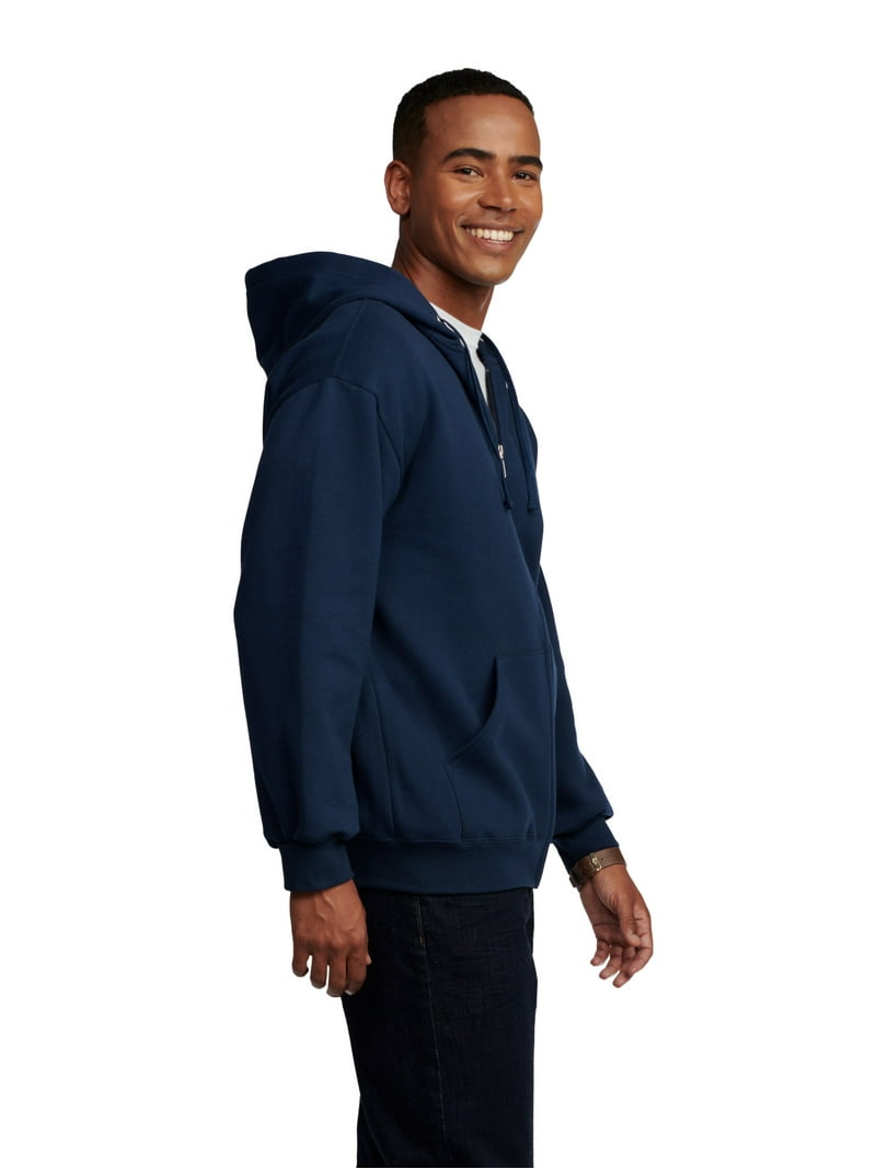 Fruit of the Loom Men's EverSoft Fleece Full Zip Hoodie Jacket