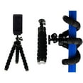 thumbnail image 3 of Acuvar 6.5" inch Flexible Tripod With Universal Mount for All iPhones, Samsung Phones and Many More & an eCostConnection Microfiber Cloth, 3 of 5