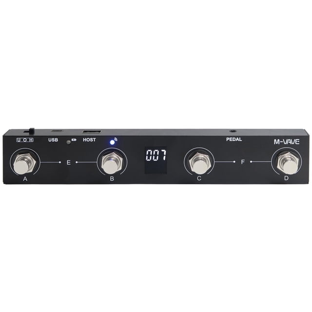 Controlador de pie MIDI M-VAVE Chocolate Plus Wireless BT