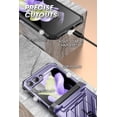 thumbnail image 4 of SUPCASE Unicorn Beetle Pro Series Case for Samsung Galaxy Z Flip 5 5G (2023), [Hinge Protection] Dual Layer Rugged Protective Case with Holster & Kickstand (Mauve), 4 of 11