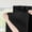 Black, variant on No Drill Adhesive 100% Blackout Curtains for Bedroom Thermal Insulated Easy to Install Stick on Door Window Cover Portable for Front Door Living Room, Black, W35 x L48, 1 Panel