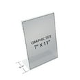 thumbnail image 3 of Angled L-Shaped Sign Holder Frame with Slant Back Design 7"x 11''High- Vertical/Portrait, 10-Pack, 3 of 5
