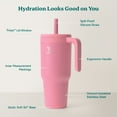 thumbnail image 4 of Reduce Chiller 34oz Spill-Proof Tumbler with Handle, Fierce Pink, 4 of 7
