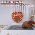 thumbnail image 5 of nipocaio 2 PCS Rabbit Hay Feeder Bag, Guinea Pig Hay Bag Dispenser Hanging Hay Feeder Storage Small Animals Cage Accessories, 5 of 5
