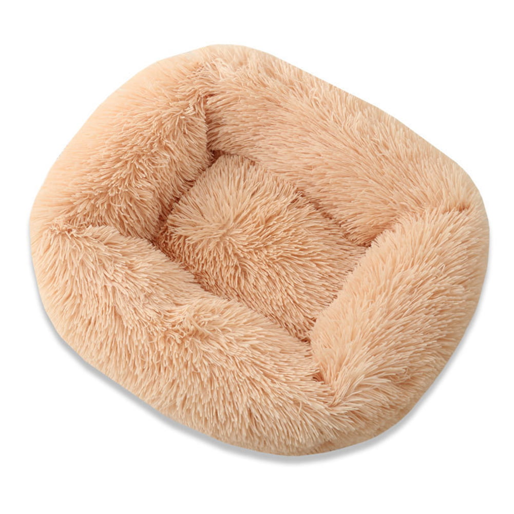 Pet Bed Dog Puppy Cat Soft Fleece Warm House Sofa Cotton Plush Nest Mat Sleeping 