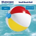 thumbnail image 3 of Bluescape Multi-Color Inflatable Pool and Beach Ball 13", Child Unisex, Ages 2+, 3 of 9