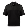thumbnail image 1 of pstuiky camisetas para hombre, Camisa informal de manga corta con cuello alto y botones para hombre camisas casuales para hombre l, 1 of 8