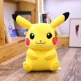 thumbnail image 2 of big size pikachu plush doll pillow cartoon pokémon plush toys bedroom decorations christmas gifts for kid 25-30cm zhangyuxiang LED, 2 of 2