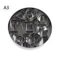 thumbnail image 1 of 24Pcs/Lot Stainless Steel Pottery Clay Tools Geometry  Square Cutter Molds, 1 of 5
