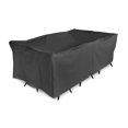 thumbnail image 1 of Cubre Muebles de Jardín Impermeable y Antipolvo con Cordón Ajustable, Hecho de Tela Oxford 210D, Ideal para Proteger Mesas y Sillas al Aire Libre, Tamaño 123x123x74cm, Fácil de Colocar y Guardar., 1 of 6
