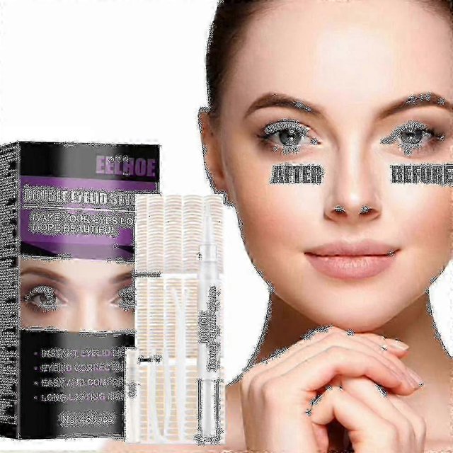 Double Eyelid Styling Double Eyelid Sticker Set Invisible Natural Lasting B