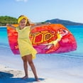 thumbnail image 5 of WJHWSX Microfiber Beach Towel,Beach Towel Clearance Sale,Lightweight,Printed,Rectangle,Polyester,Multi-color,75*150cm, 5 of 8