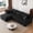 Black+Left Facing Chaise, variant on Howcool 95" Cloud Sectional Sofa, Boneless Couch for Living Room, Modular Sectional Sofa with Deep Seat, Fluffy Comfy Corduroy Couch with L-Shaped Chaise, No Assembly Required (Grey, Left Facing)