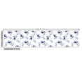 thumbnail image 2 of Ambesonne Poppy Flower Fabric by the Yard Upholstery, Old Flower Composition, 1 Yard, Purple Grey White, 2 of 4