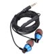 thumbnail image 4 of Auricular Con Cable, Micrófono Incorporado Auriculares Con Cable De Calidad De Sonido Puro Para Teléfono Inteligente Para PC Ccdes Cable trenzado azul negro de 3,5 mm, 4 of 8