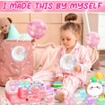 thumbnail image 2 of Jimcii Make Your Own Nano Tape Bubble Kit, with Pink Bow Box, Nano Tape Bubble Squishy Maker Kit for Kids, Nano Tape Bubbles, 2 of 7