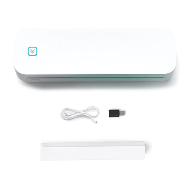 Portable A4 Thermal Printer Inkless for Office Photo PDF Document Memo Stencil Printing White