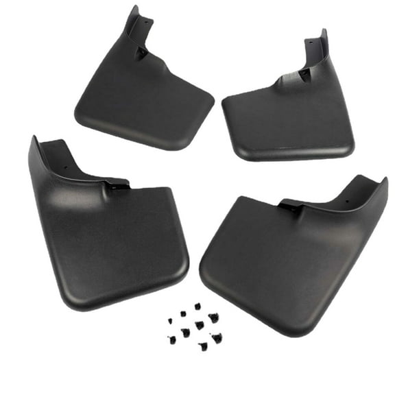 PIT66 Plastic Wearing Splash Guards Mud Flaps w/ Wheel Lips Fit For 04-14 Ford F-150