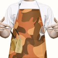 thumbnail image 2 of Camouflage Adjustable Waterproof Apron for Adults 33x27 Inch – Cooking Apron with 2 Large Pockets, Durable Polyester Bib for Kitchen, Baking, BBQ, and Home Use, 2 of 6