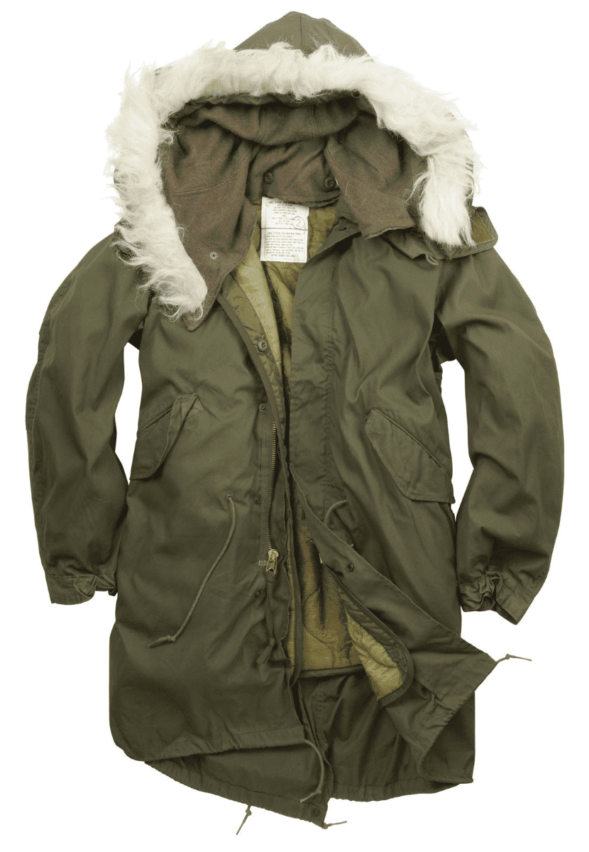 1983 m65 fishtail parka hood new old stock Memorabilia Militaria etna ...