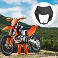 thumbnail image 1 of Motorcycle Headlamp Fairing, Headlight Protector Cover Damage Proof Easy To Install Break   for Dirt Bike, 1 of 8