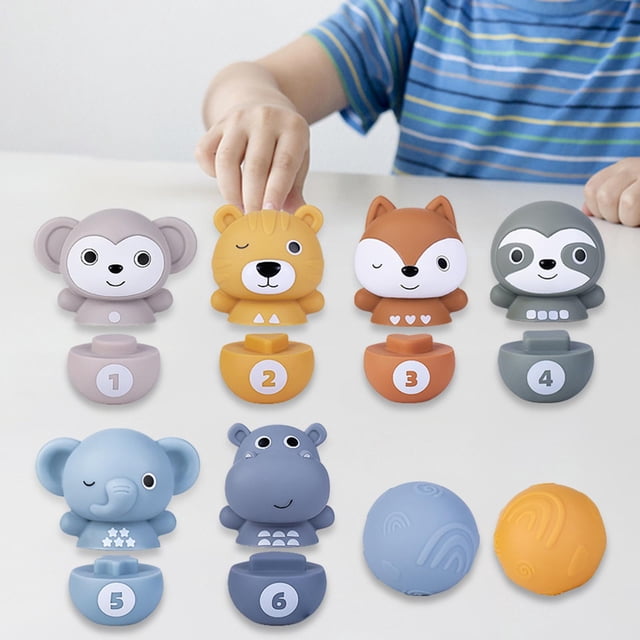 Juego de bolos Montessori CUTICAT juguetes de bolos