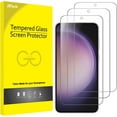 thumbnail image 1 of SHIQI-Screen Protector for Samsung Galaxy S23+ / S23 Plus 5G 6.6-Inch, Tempered Glass Film, Fingerprint ID Compatible, HD Clear, 3-Pack, 1 of 4