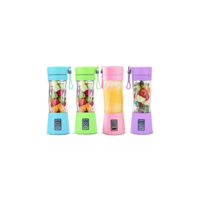 Licuadora, exprimidor portátil, recargable por USB, 350 ml
