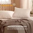 thumbnail image 3 of Almohada BHZ con plumas de ganso, colección de hotel de lujo, 3 of 9
