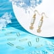 thumbnail image 5 of 50 aros de abalorios chapados en oro de 18 quilates con forma ovalada, anillos de enlace, marcos circulares, dijes y conectores de joyería., 5 of 7