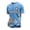 Light Blue2, variant on 2026 Argentina Soccer Mens T Shirts Short Sleeve Casual Crewneck Pullover Summer Tops Soccer Shirt for Men Outdoor Activities Daily Wear