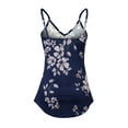thumbnail image 4 of WISEFIN Womens Floral Print V-Neck Sleeveless Camisole Tank Tops, 4 of 4