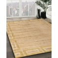 thumbnail image 2 of Ahgly Company Indoor Rectangle Abstract Bronze Brown Abstract Area Rugs, 2' x 3', 2 of 6