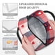 thumbnail image 3 of Balery Heart Plaid Bolsa de Almuerzo para Mujeres, Caja de Almuerzo, Bolsa de Almuerzo Pequeña Impermeable, Tote de Almuerzo Reutilizable con Gran Capacidad, 3 of 6