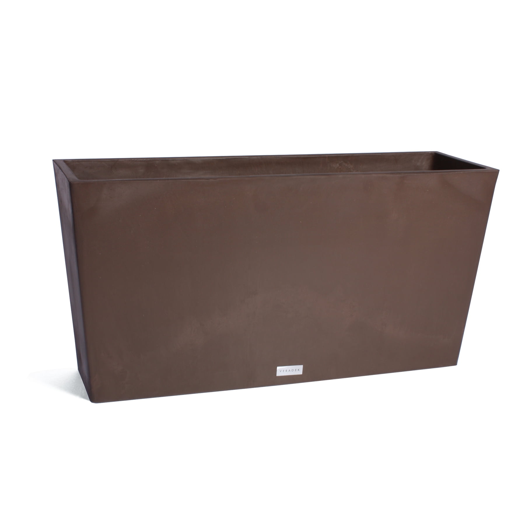 Veradek Midori Trough Planter Black 31 in. by Veradek Inc