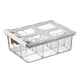 thumbnail image 2 of Caja de almacenamiento para calcetines, ropa interior y armario con divisores portátiles y cajón extraíble debajo del estante. rejilla grande y 9, 2 of 9