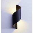 thumbnail image 1 of Modern LED Wall Light 10W, Aluminum Housing IP65 Waterproof Up/Down Light, Warm White Black Light, 1 of 5